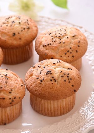 ごまのカップケーキ🧁-レシピのメイン写真