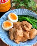【調味料2つ】鶏もも肉のさっぱり煮