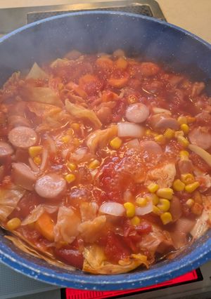 トマト缶でラタトゥイユ-レシピのメイン写真