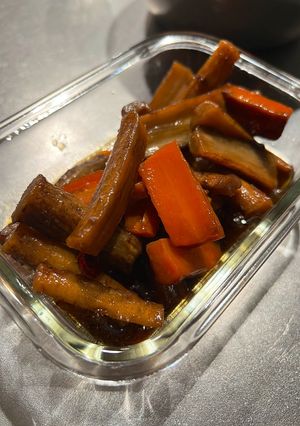 甘め☆ぶっといごぼうと人参のきんぴら-レシピのメイン写真