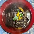 一番出汁のシンプル雑煮(餅と海苔)