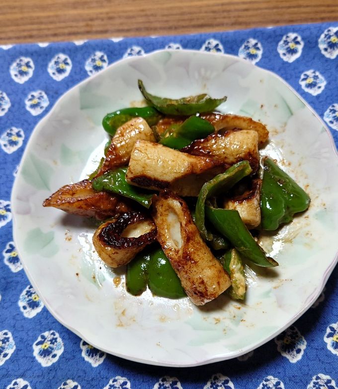 ヨウサマの減塩ちくわのマヨ&甘醤油炒め-レシピのメイン写真