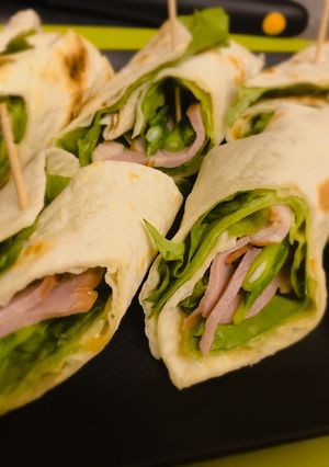 柚子味噌 トルティーヤ-レシピのメイン写真