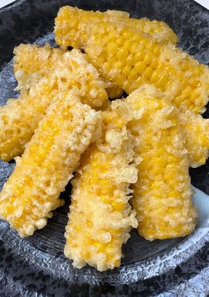 さくうま♡嶽きみ（とうもろこし）の天ぷら-レシピのメイン写真