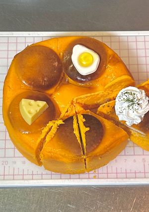 韓国カフェのイエローチーズケーキ🧀⭐︎-レシピのメイン写真