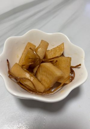 大根の醤油漬け-レシピのメイン写真