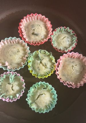 バナナのもちもち米粉蒸しパン-レシピのメイン写真