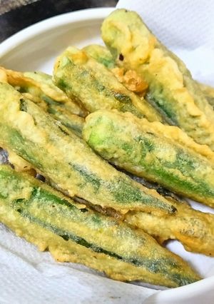 オクラの天ぷら-レシピのメイン写真