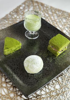 抹茶デザートプレート-レシピのメイン写真