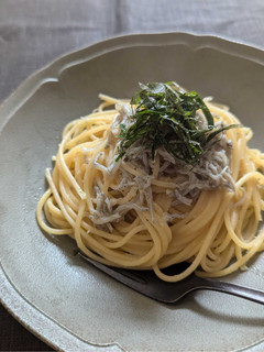 柚子胡椒が香る!大葉としらすのパスタ-レシピのメイン写真