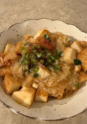 厚揚げのみぞれソースかけ|今日の夕飯-レシピのメイン写真