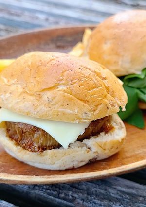 肉ナシ!!えのきのジューシーハンバーガー-レシピのメイン写真