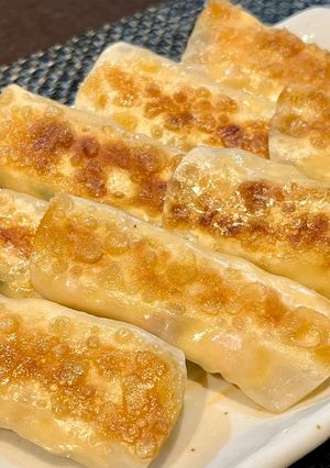 エビとはんぺんのぷりっ♡ふわっ♡棒餃子-レシピのメイン写真