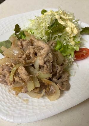 豚こまで生姜焼き-レシピのメイン写真