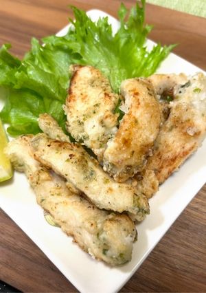 鶏胸肉の旨だしのり塩唐揚げ-レシピのメイン写真