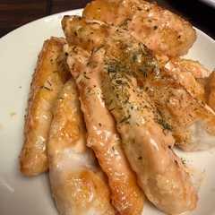 รูปของ 鶏ササミで作る鶏マヨ✨