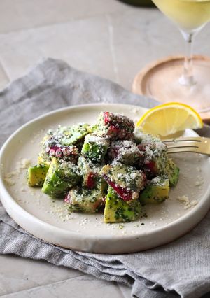 たことアボカドの大葉ジェノベーゼ🐙🥑-レシピのメイン写真