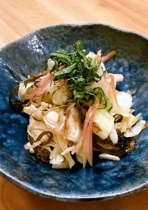 【塩昆布】キャベツとミョウガの簡単浅漬け-レシピのメイン写真