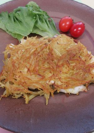 鯛のじゃがいもカリカリ焼き-レシピのメイン写真