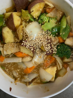 お一人様オイトマト味根菜たっぷり野菜炒め-レシピのメイン写真