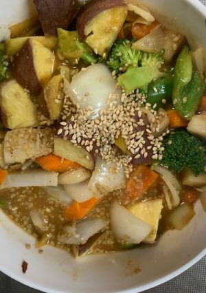 お一人様オイトマト味根菜たっぷり野菜炒め-レシピのメイン写真