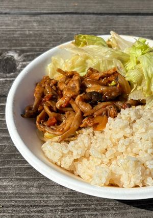 ハヤシライス風炒め-レシピのメイン写真