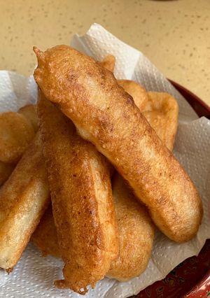 中国朝ご飯屋台の揚げ餅-レシピのメイン写真