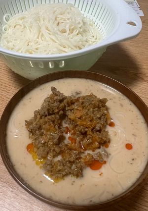 坦々そうめん-レシピのメイン写真