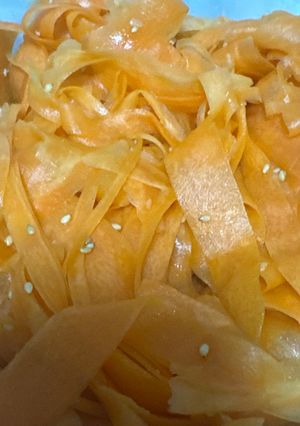 キャロットリボンサラダ-レシピのメイン写真