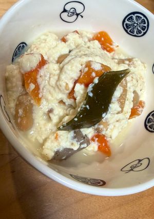 リメイク五目豆で白和え　-レシピのメイン写真