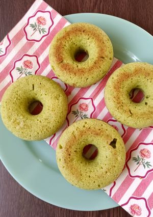 おからで春色焼きドーナツ-レシピのメイン写真