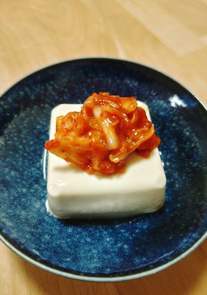 キムチ冷やっこ-レシピのメイン写真