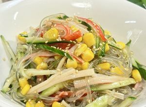 弾力とコシが👌さつまいも春雨サラダ🍠🥗-レシピのメイン写真