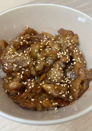 カリカリ豚丼-レシピのメイン写真