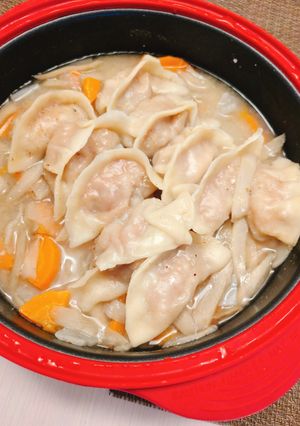 野菜たっぷり水餃子鍋-レシピのメイン写真