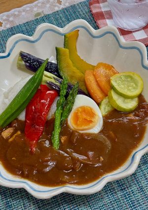 彩り野菜で夏色カレー♪-レシピのメイン写真