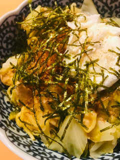 玉のせ●ゴーヤ&キャベツの鶏肉焼きそば-レシピのメイン写真