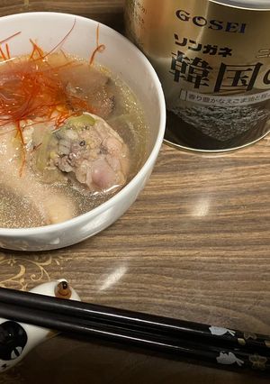 滋味滋養の薬膳スープ参鶏湯(サムゲタン)-レシピのメイン写真