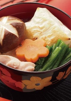 味ここ風お雑煮-レシピのメイン写真