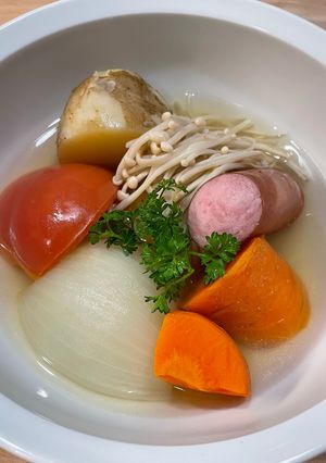 具が大きいポトフ⭐︎新じゃが新玉ねぎ-レシピのメイン写真