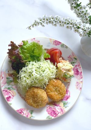 鶏とキャベツのメンチカツ-レシピのメイン写真