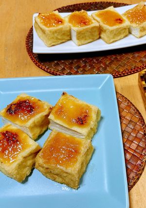 超簡単！10分で生揚げの甘みそ焼き✨-レシピのメイン写真
