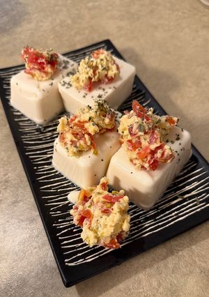 チーズとミニトマトのディップソース-レシピのメイン写真
