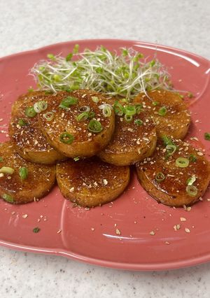 残った鰻のタレで♪長芋ステーキ-レシピのメイン写真