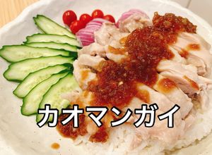 胸肉でも◯炊飯器で簡単　カオマンガイ-レシピのメイン写真