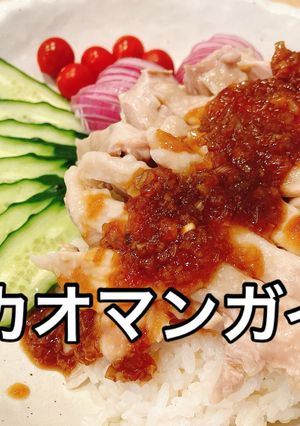 胸肉でも◯炊飯器で簡単　カオマンガイ-レシピのメイン写真