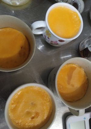 レンチンで簡単プリン-レシピのメイン写真