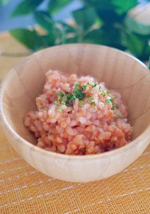 にんじんとトマトのリゾット-レシピのメイン写真