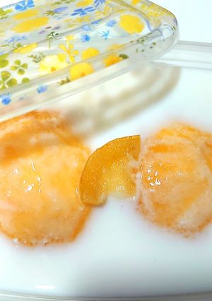 ランチデザート♫黄桃のヨーグルトゼリー♫-レシピのメイン写真