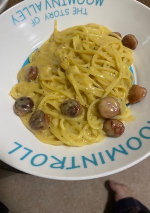 虚無カルボナーラ-レシピのメイン写真